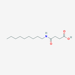 molecular formula C13H25NO3 B8747849 4-(nonylamino)-4-oxobutanoic acid CAS No. 111875-81-1