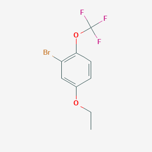 2-Bromo-4-ethoxy-1-trifluoromethoxy-benzene