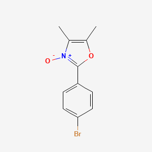 2-(4-Bromophenyl)-4,5-dimethyloxazole 3-oxide