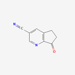 7-Oxo-6,7-dihydro-5H-cyclopenta[B]pyridine-3-carbonitrile