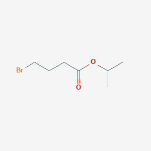 molecular formula C7H13BrO2 B8747938 4-Bromo-butyric acid isopropyl ester 