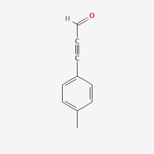 molecular formula C10H8O B8747983 3-(4-Methylphenyl)propynal 