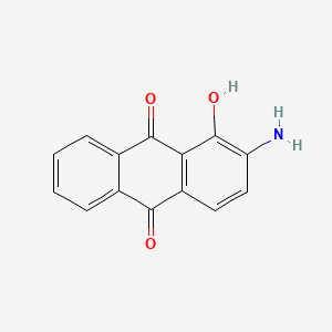 molecular formula C14H9NO3 B8748044 2-AMINO-1-HYDROXYANTHRACENE-9,10-DIONE 