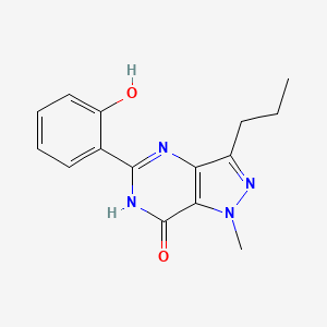 5-(2-Hydroxyphenyl)-1-methyl-3-propyl-1,6-dihydro-7H-pyrazolo[4,3-d]pyrimidin-7-one