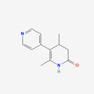 2,4-Dimethyl-4,5-dihydro[3,4'-bipyridin]-6(1H)-one