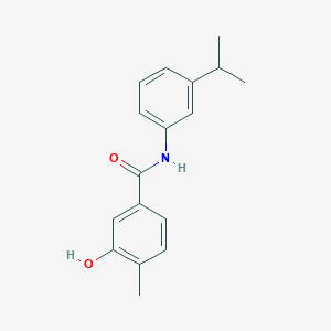 3-hydroxy-N-(3-isopropylphenyl)-4-methylbenzamide