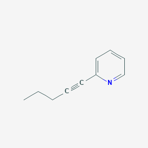 2-(Pent-1-ynyl)pyridine