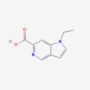 1H-Pyrrolo[3,2-c]pyridine-6-carboxylic acid, 1-ethyl-