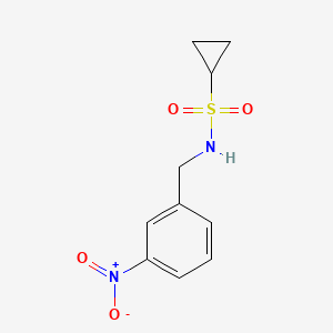 N-(3-Nitrobenzyl)cyclopropanesulfonamide