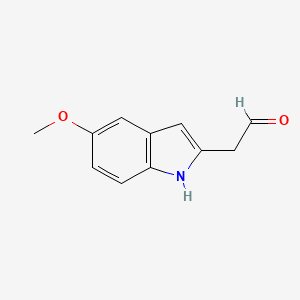 5-Methoxy-2-indolyl acetaldehyde