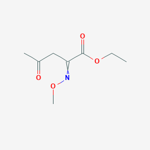 Ethyl 2-(methoxyimino)-4-oxopentanoate