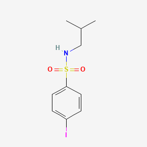 Benzenesulfonamide, 4-iodo-N-(2-methylpropyl)-