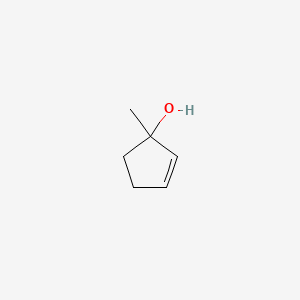molecular formula C6H10O B8748489 1-Methylcyclopent-2-en-1-ol CAS No. 40459-88-9