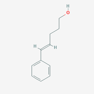 molecular formula C11H14O B087485 (E)-5-苯基戊-4-烯-1-醇 CAS No. 13159-16-5