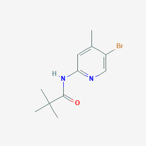 N-(5-Bromo-4-methylpyridin-2-YL)-2,2-dimethylpropanamide