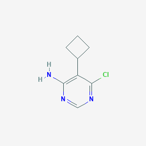 6-Chloro-5-cyclobutylpyrimidin-4-amine