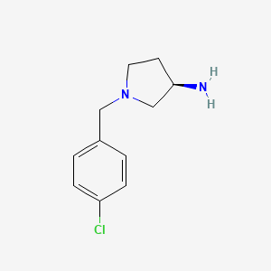 (R)-3-amino-1-(4-chlorobenzyl)pyrrolidine