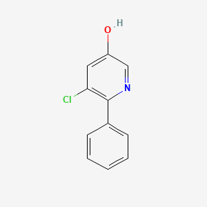 5-Chloro-6-phenylpyridin-3-OL