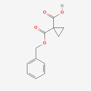 1-(Benzyloxycarbonyl)cyclopropanecarboxylic acid