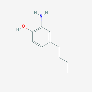 molecular formula C10H15NO B8748926 2-Amino-4-butylphenol CAS No. 85533-49-9
