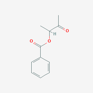 molecular formula C11H12O3 B8748956 3-Oxobutan-2-yl benzoate CAS No. 21478-63-7
