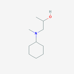 1-(Cyclohexyl(methyl)amino)propan-2-ol