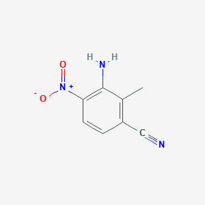 3-Amino-2-methyl-4-nitrobenzonitrile