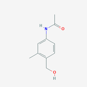 N-[4-(hydroxymethyl)-3-methylphenyl]acetamide