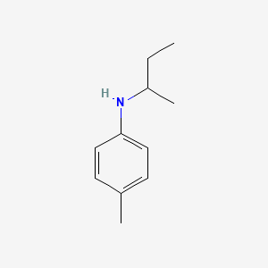 molecular formula C11H17N B8749086 N-(Butan-2-yl)-4-methylaniline 