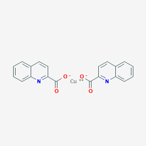 molecular formula C20H12CuN2O4 B8749110 Copper quinolinate 