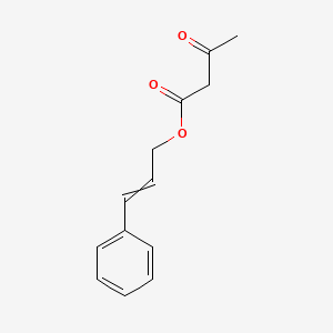 molecular formula C13H14O3 B8749373 Cinnamyl acetoacetate 