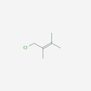 molecular formula C6H11Cl B8749472 2-Butene, 1-chloro-2,3-dimethyl- CAS No. 37866-06-1