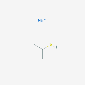 molecular formula C3H8NaS B8749476 2-Propanethiol, sodium salt (8CI,9CI) 