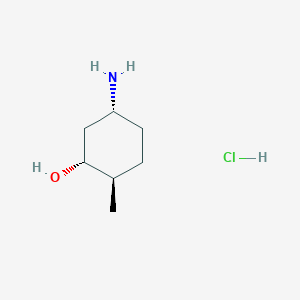(1R,2R,5R)-5-amino-2-methylcyclohexanol hydrochloride