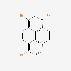 molecular formula C16H7Br3 B8749689 1,3,6-Tribromopyrene CAS No. 38303-36-5