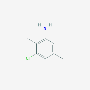 molecular formula C8H10ClN B8749719 3-Chloro-2,5-dimethylaniline CAS No. 13711-24-5
