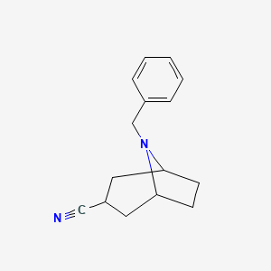 8-Benzyl-8-azabicyclo[3.2.1]octane-3-carbonitrile