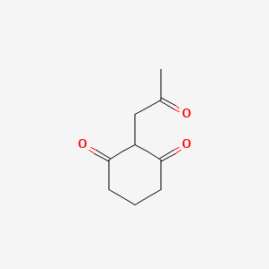 2-(2-Oxopropyl)cyclohexane-1,3-dione