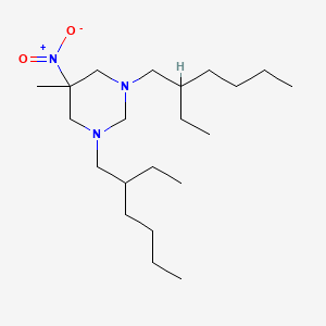 1,3-Bis(2-ethylhexyl)hexahydro-5-methyl-5-nitropyrimidine