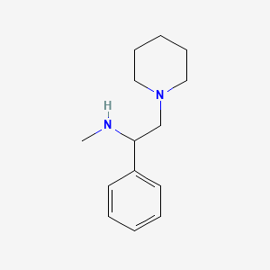 N-methyl-1-phenyl-2-(piperidin-1-yl)ethanamine