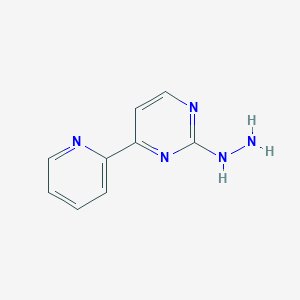 2-Hydrazino-4-(2-pyridyl)pyrimidine