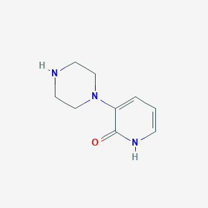 molecular formula C9H13N3O B8750087 3-piperazin-1-yl-1H-pyridin-2-one 