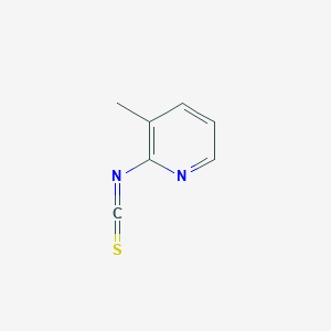 molecular formula C7H6N2S B8750302 2-Isothiocyanato-3-methylpyridine CAS No. 59181-03-2