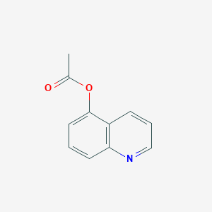 Quinolin-5-yl acetate