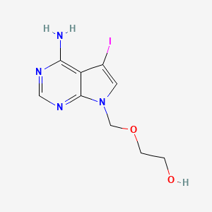 Ethanol, 2-[(4-amino-5-iodo-7H-pyrrolo[2,3-d]pyrimidin-7-yl)methoxy]-