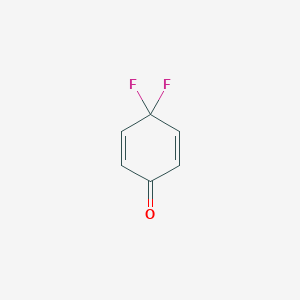 molecular formula C6H4F2O B8750504 4,4-Difluorocyclohexa-2,5-dienone CAS No. 42539-98-0