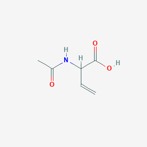 2-Acetamido-2-vinylacetic acid