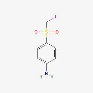 4-[(Iodomethyl)sulfonyl]aniline