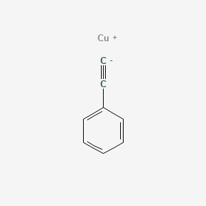 molecular formula C8H5Cu B8750644 Copper (I) phenylacetylide 