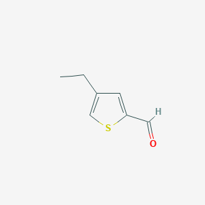 molecular formula C7H8OS B8750653 4-Ethylthiophene-2-carbaldehyde 